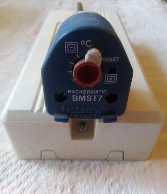 IMMERSION HEATER THERMOSTAT 7 Long Stat Rod - Backer BMST7 Backermatic  13200 £13.99 - PicClick UK