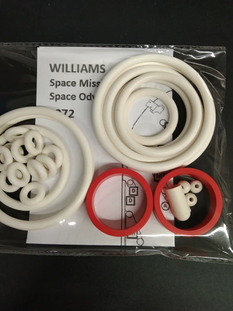 Kit Complet élastique Bille Ampoule Pour Flipper Space Mission Williams – Pièces Neuves, Parfait Pour Réparation Ou Collection !
