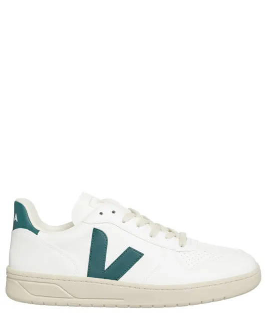 Veja sneakers men v-10 VX0703276B White - Brittany logo detail shoes trainers