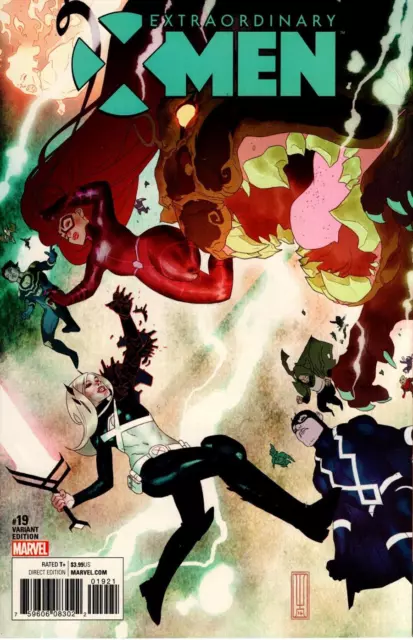 Extraordinary X-Men #19 1:25 Variant Retail Incentive  Ben Caldwell Uncanny