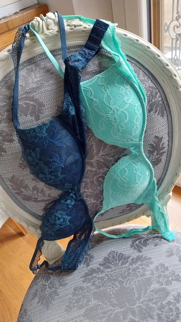INTIMISSIMI DUE REGGISENI Pizzo Donna Tg 2 Usato ottimo da List
