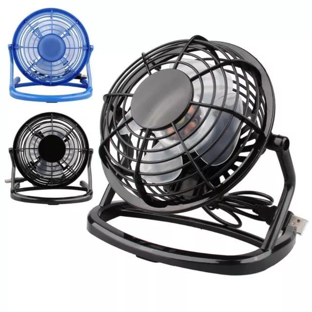 Mini ventilateur de bureau USB fonctionnement silencieux adapté à la maison et