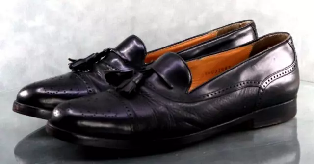 MEZLAN HAVANA MEN'S Medallion Tassel Loafers Dress Shoes Size 10 ...