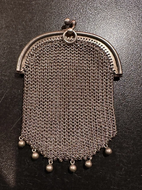 Chaîne En Argent Ancienne - Modèle 103-10/A2 - Occasion - Bijou Vintage