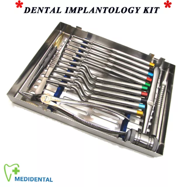 Dentiste Chirurgical Forceps Ostéotomies Implants OS Maillet Oral Instrument