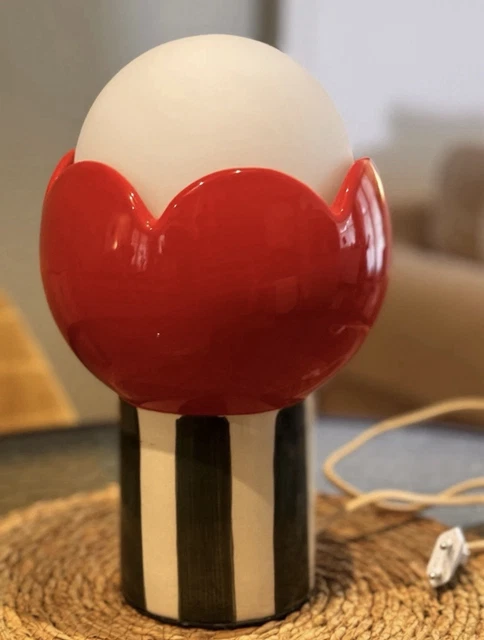 Ancienne Lampe De Poche Wonder Bearn En Tôle Rouge - Vintage Testée Fonctionne