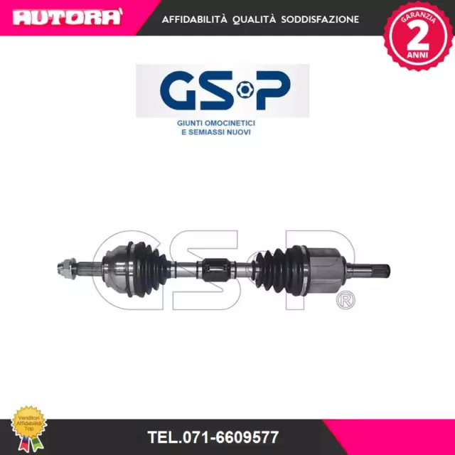 217150 Albero motore/Semiasse anteriore sinistro (MARCA GSP)..