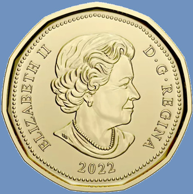Set 2022 Canada Oscar Peterson Colored + Non-Coloured Coins Mint UNC. Loonie $1 3