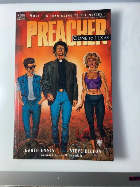 Preacher Gone To Texas Book 1 Vertigo DC Comics TPB
