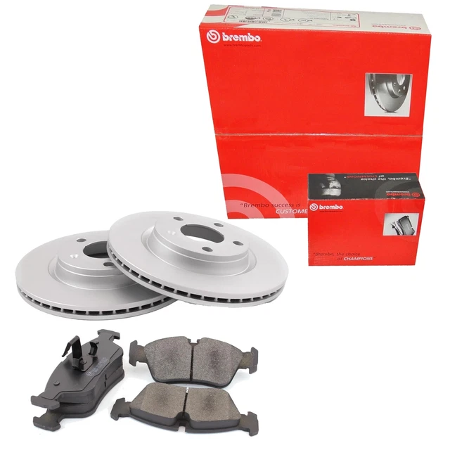 Brembo Bremsen-Set Vorne - 2x Belüftete Bremsscheiben + Bremsbeläge