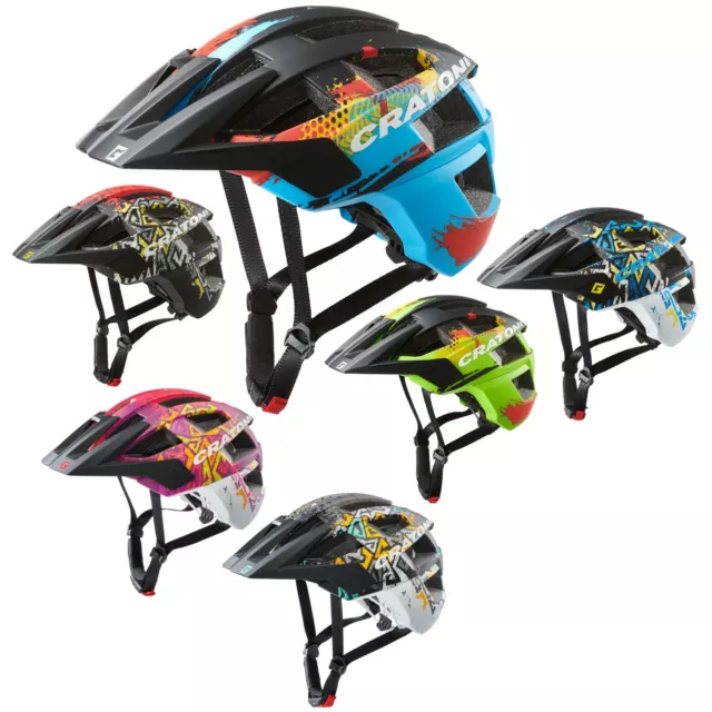 Sonderangebot Cratoni Allset WILD Mountainbikehelm Fahrradhelm Kamera Port Helm