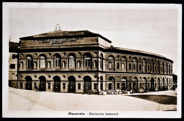 Marche - Macerata - Sferisterio - Esterno - F.p. Viaggiata - 1920 Ca.