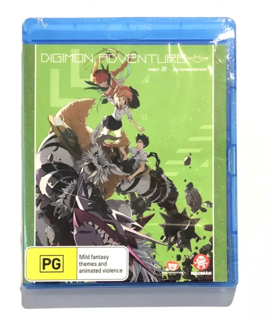 Digimon Adventure Tri. Part 2 - Determination ( Digimon Adventure tri. 2:  Ketsui ) [ NON-USA FORMAT, Blu-Ray, Reg.B Import - Australia ]