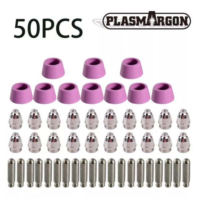 Plasmargon Plasma Cutting Machine Consumables AG60 Torch Accessories 50PK WSD60