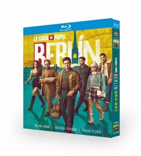 MONEY HEIST: BERLIN:2023 TV Series Blu-Ray DVD BD 2 Disc All Region Box ...