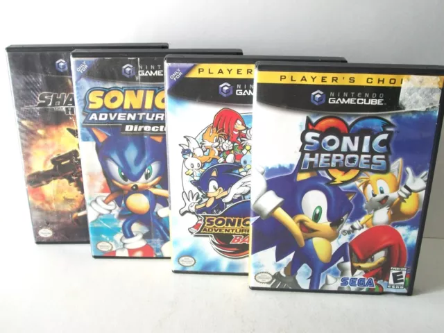 Sonic Adventure DX: Director's Cut (Nintendo GameCube, 2003) Complete CIB  TESTED