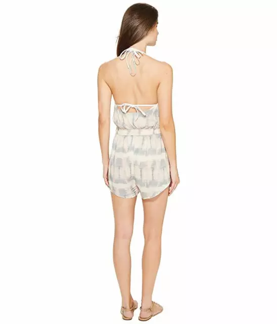 Vitamin A Swimwear Sleeveless Beachwear Topanga Romper Cover-Up Cloud break L 3