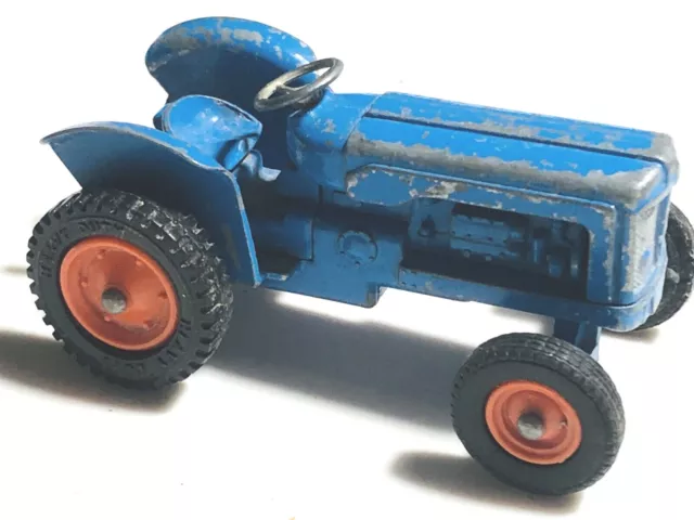 Matchbox Moko Lesney 72A Fordson Major Traktor blau Druckguss Vintage 1,43