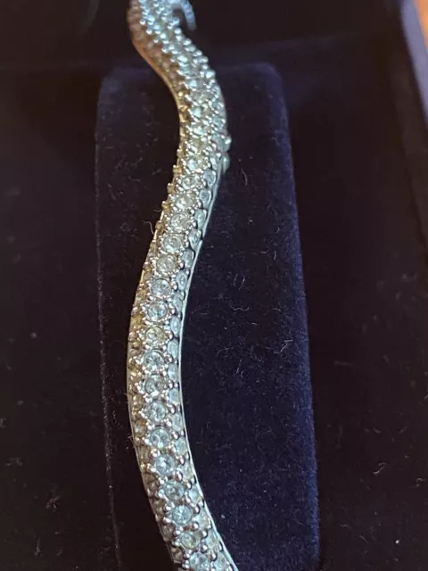 Genuine Swarovski ‘Wave’ Bangle