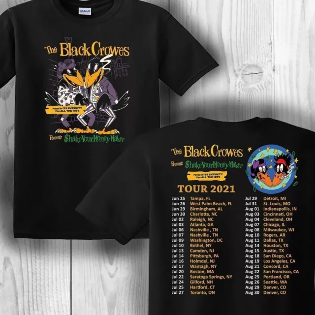 The Black Crowes Shake Your Money Maker 30th Anniversary T-shirt S-5XL P449