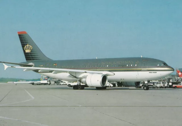 Carte Postale Avion - Air Jordanian - Airbus A310-300 (F-Odvd)