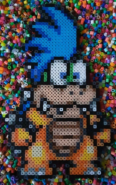 LARRY KOOPA PERLER Bead Pixel Art $29.49 - PicClick CA