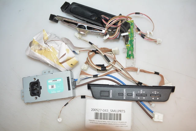 Panasonic Tc-P42S30 Small Parts Repair Kit Speakers,Emi Filter;Power Cord,Ribbon
