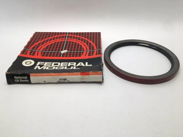 National 455480 Oil Seal 6.250x7.508x0.562" Federal Mogul USA