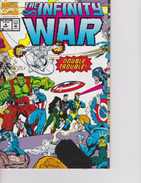 Infinity War #4 Gatefold Cover! Captain America! Thanos FREE SHIPPING @ $30 USA!