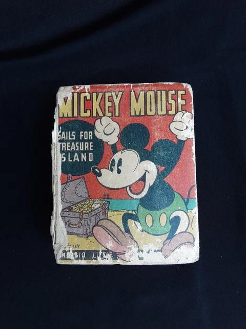 Walt Disney / Mickey Mouse Sails for Treasure Island The Big Little Book 1933