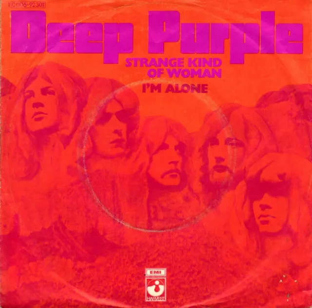 7" Deep Purple – Strange Kind Of Woman // Germany 1971