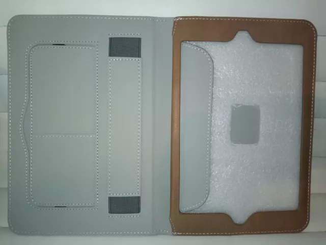 Housse étui apparent en cuir pu de protection pour Apple iPad 1 2 3 2