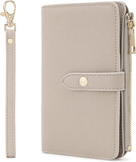 Passport Holder Cover, PU Leather Travel Wallet Case with RFID Blocking