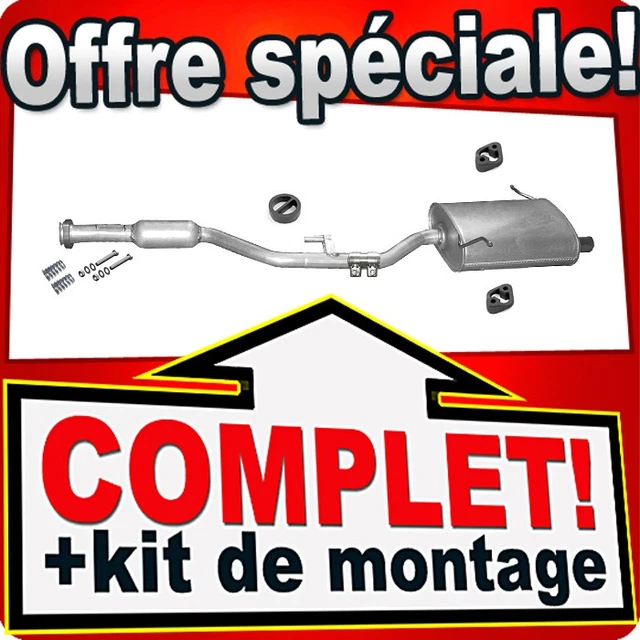Ligne D'échappement Pour BMW E36 316 - Neuf, Sans Catalyseur, Garantie 30 Mois