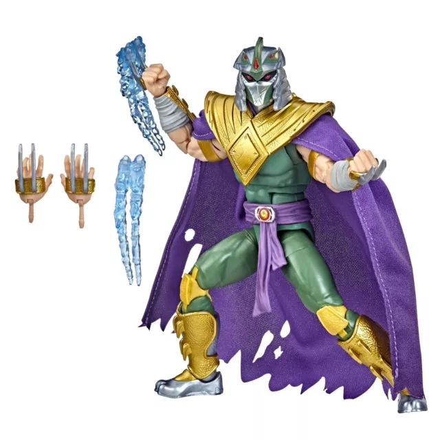 Power Rangers X TMNT Lightning Collection Morphed Shredder Green Ranger MMPR-NEW 3