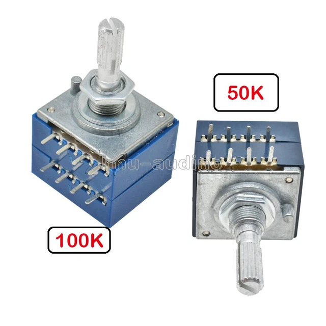 Amplificatore audio log 100K potenziometro pentola stereo con volume