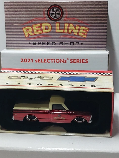Hot Wheels RLC 1/64 - Chevrolet C/10 1969 - Édition Exclusive Club 2021 - Rouge