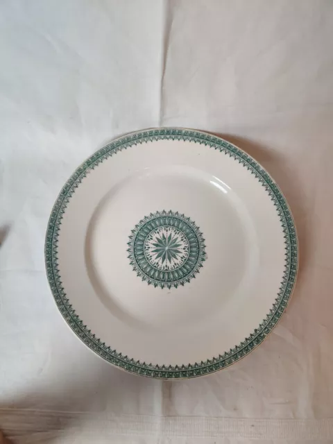 Plat Rond Service Anglais Labrador Creil Et Montereau (1892)