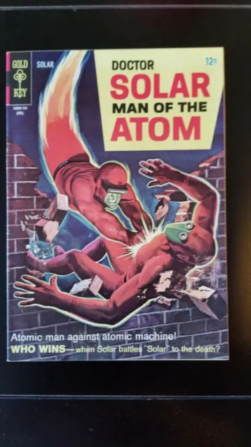 Doctor Solar: Man of the Atom (1962 series) #19 in VF +. Gold Key comics 