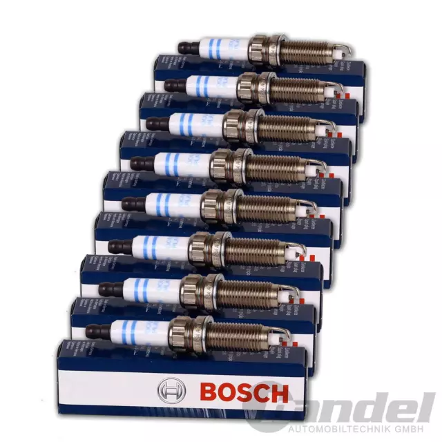 8x BOSCH ZÜNDKERZEN für MERCEDES E-KLASSE W212 G-KALSSE W463 S-KLASSE W222