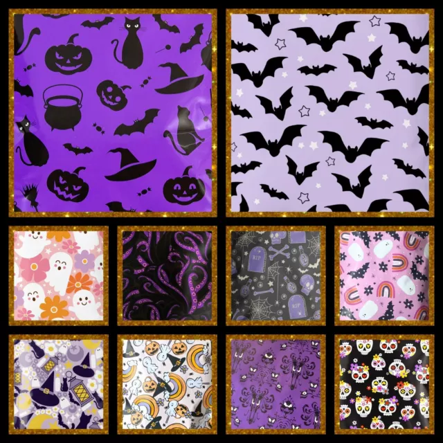 Poly Mailers Halloween  Assortment 10x13
