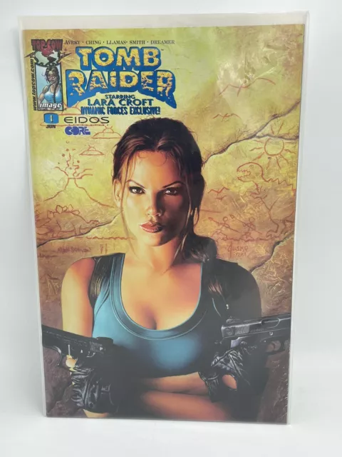 Tomb Raider Lara Croft Dynamic Forces Exclusive! Top Cow/Image Comics COA