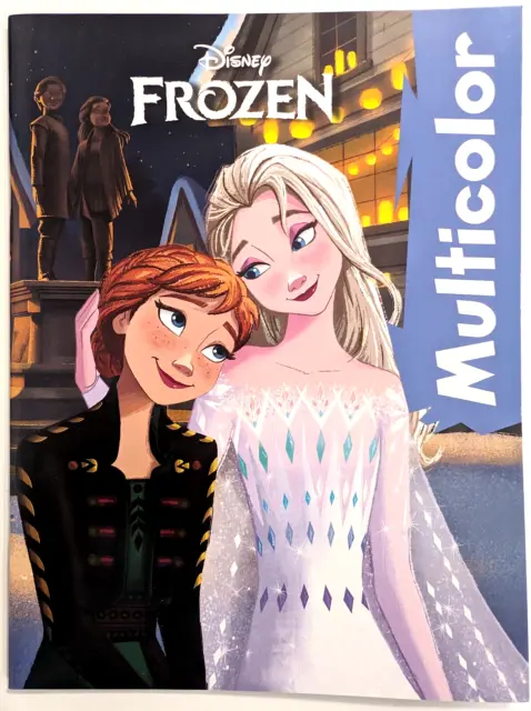 Malbuch Disney Frozen 2 Multicolor DIN A4 mit 32 farbigen Bilder zum Ausmalen