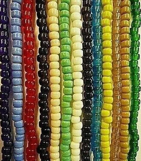 GLASS CROW BEADS 9 mm  ALL COLORS  !!  You Choose  100 per strand FREE SHIP!