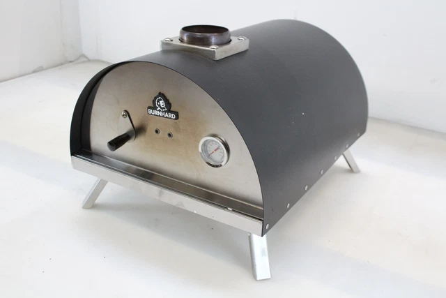 Burnhard Pizzaofen NERO Gasofen Pizzabackofen Ofen UNVOLLSTÄNDIG + SIEHE FOTOS