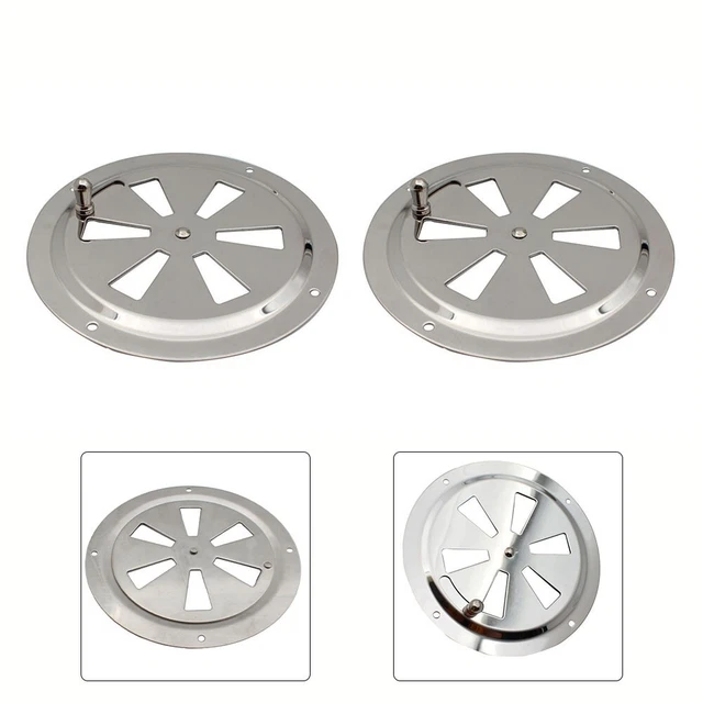 Marine Boat Vent Ventilation Round Air Vent Gill Plate For Yachts Boats