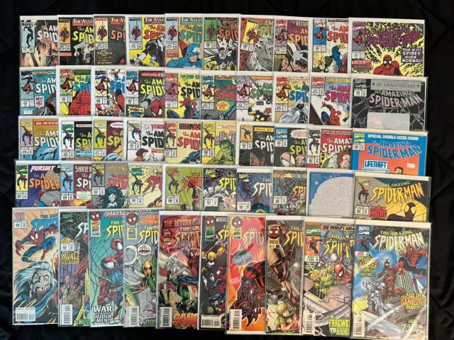 Massive 50 Comic Amazing Spider-Man Bronze Lot! See pics and desc for issue #'s