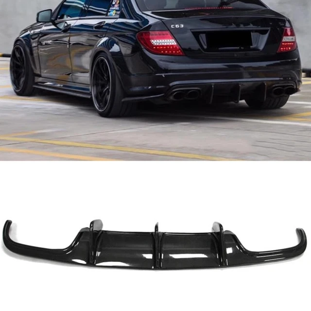 W204 Rear Diffuser Fit for MERCEDES BENZ W204 C63 2008- 2010 AMG Carbon Fiber Rear Bumper Diffuser W204 Rear Diffuser Fit for MERCEDES BENZ W204 C63 2008- 2010 AMG Carbon Fiber Rear Bumper Diffuser