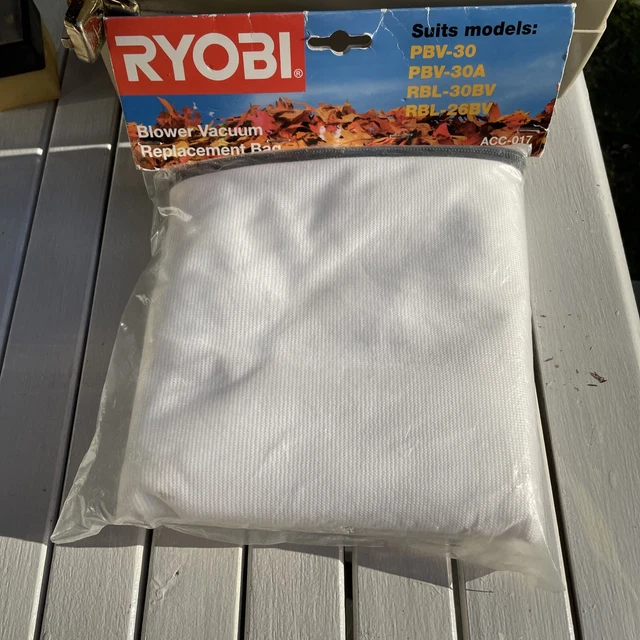 RYOBI REPLACEMENT LEAF Blower Vacuum Bag ACC017 PBV30A RBL30BV RBL26BV