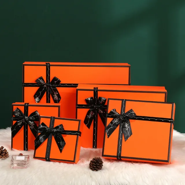 1 Set Gift Box Durable Packaging Birthday Party Accompanying Bowknot Present Box